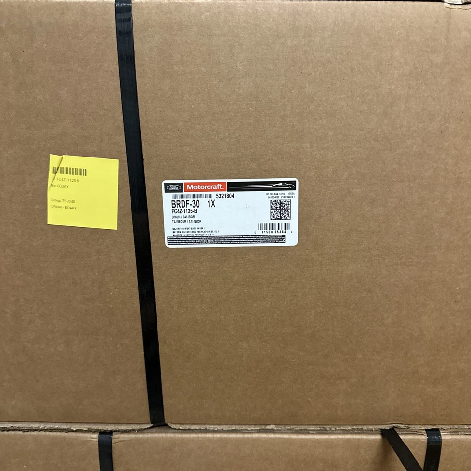 Подлинный оригинальный производитель Ford F650 F750 задний тормозной барабан FC4Z1125B 2024 Motorcraft BRDF30 - Изображение 1 из 3