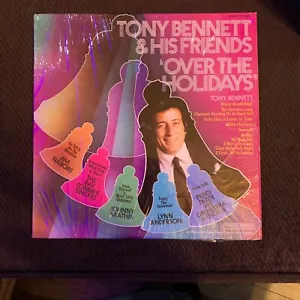Tony Bennett - Over The Holidays - Christmas -OG vinyl LP - Johnny Mathis SHRINK - Picture 1 of 3