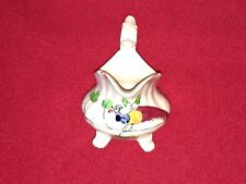 LB3 Staffordshire Pearlware Peafowl Children's Miniature Creamer Ca. 1830