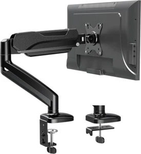 Mountup Premium single Monitor Stand, Adjustable arm stand with Clamp - Picture 1 of 4