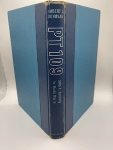 PT 109 - JOHN F KENNEDY IN WORLD WAR II Robert J Donovan (Hardcover 1961) - Picture 1 of 11