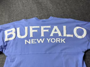 Spirit Shirt Buffalo New York LongSleeve Shirt.Xs Periwinkle - Picture 1 of 6