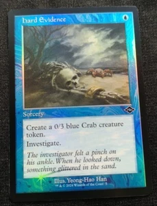 Hard Evidence - Foil - Retro Frame - MH3 - NM Unplayed - EN - 5 - Picture 1 of 1