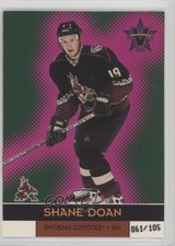 2000-01 Pacific Vanguard Holographic Purple /105 Shane Doan #75