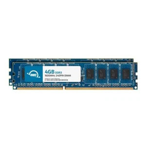 OWC 8GB (2x4GB) DDR3 1600MHz 1Rx8 Non-ECC UDIMM 240pin Memory RAM - Picture 1 of 7