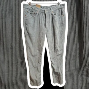 Levis 514 Men Size 36 x 32 Premium Straight Fit Soft Corduroy Pants Baby Blue - Picture 1 of 5