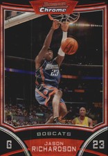 2008-09 Bowman Chrome X-Fractors Basketball Card #63 Jason Richardson /299