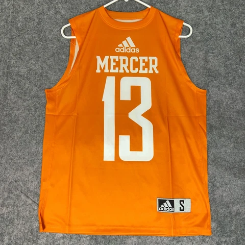 Mercer Bears Mens Shirt Small Orange Adidas Tank Sleeveless NCAA Football 13 Top Cover