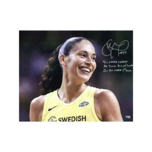 Sue Bird Seattle Storm Autographed and Multi Inscribed 16x20 Photo (CX Auth) - Picture 1 of 1