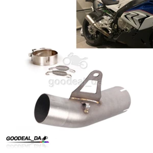 S1000RR Mid Link Pipe Motorcycle Exhaust Connect Tube For BMW S1000RR 2015-2016 - Picture 1 of 9