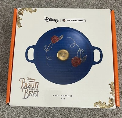 Pote de sopa esmaltado Le Creuset Disney Beauty And The Beast edição limitada - Imagem 1 de 4