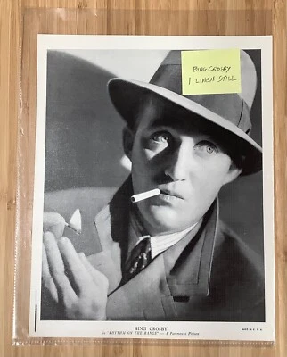 1 Rhythm on the Range (1936) 原版亚麻纸宣传仍然 Bing Crosby — 第 1/2 张图片
