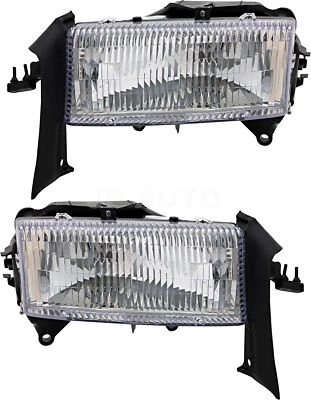 For 1997-2004 Dodge Dakota Durango Headlight Halogen Set Pair - Image 1 of 4