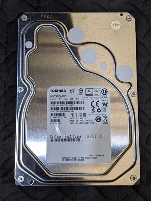 Toshiba 3TB 3.5" SAS HDD MG03SCA300 HDEPJAA, - Image 1 of 2