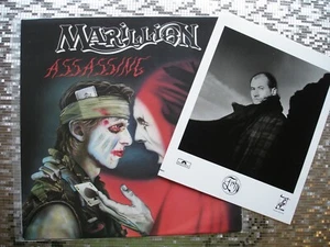 Marillion ~ Assassing ~ UK Maxi Single EP/LP w/Promo Photo EMI 12MARIL 2 - Picture 1 of 7