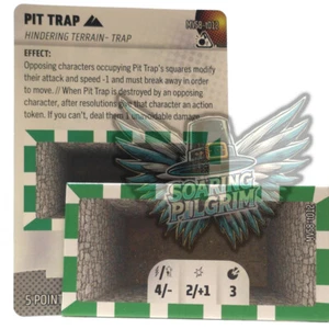 Marvel Heroclix PIT TRAP - TERRAIN mv58-t012 Smash & Destroy Set - Bild 1 von 1