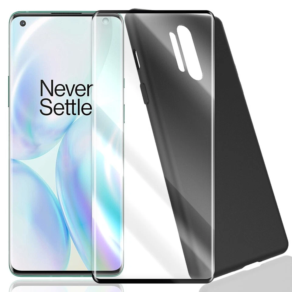 High Responsivity Screen Protector Waterproof Slim Soft TPU Case f OnePlus 8 Pro - Image 1 of 1