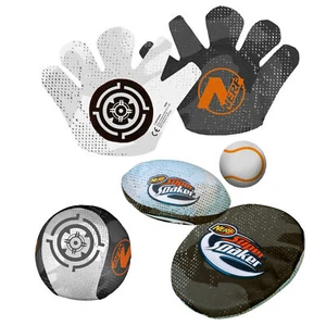 Happy People NERF Wasserspiel-Set (3-teilig) Balón Atrapante Juego De - Imagen 1 de 4