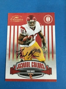  F141,512  2008 Donruss Classics School Colors Autographs #16 Fred Davis/50 - Picture 1 of 1