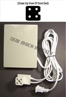 FOOT CONTROL PEDAL # 90-222040-08 Pfaff 1222 1222E + - Image 1 of 3