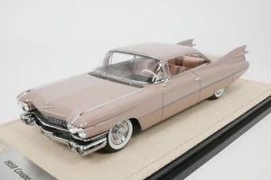 Cadillac DeVille coupe 1959 - wood rose poly - 1 of 70 1/43 Stamp STM59606 - Picture 1 of 11