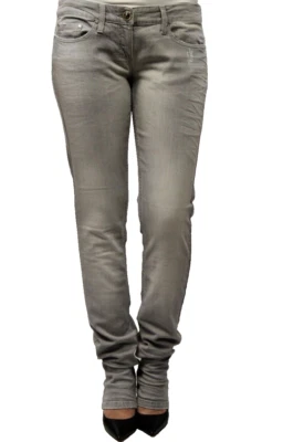 €186 JEANS - 70% ELISABETTA FRANCHI WOMEN'S PJ312530 GREY size 25/31 A/I. - Image 1 of 3