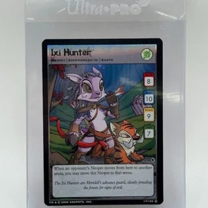 NM 2005 Neopets Wizards of the Coast TCG - Ixi Hunter 17/150 The Darkest Faerie - Picture 1 of 2
