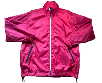 Chaqueta deportiva vintage Champs para hombre talla pequeña color rojo Foto 1 de 4