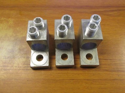 TACOS MECÁNICOS CUADRADOS D (LOTE DE 3) 750 MCM, CAT# DCCC469... UG-19 Foto 1 de 4