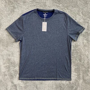 Bombas Mens Short Sleeve Colorblock Crewneck T-Shirt  Size Large  NEW NWT - Picture 1 of 7