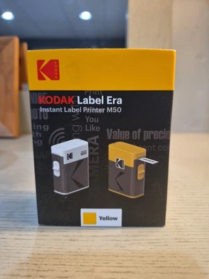 KODAK Label Era Instant Label Printer M50 Yellow - Image 1 of 4