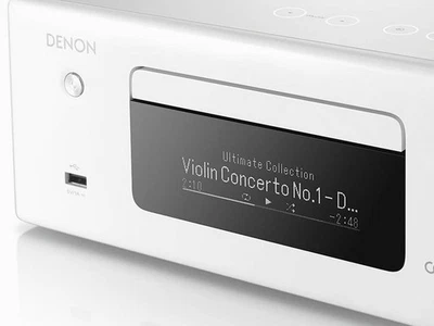 Denon RCDN11DAB Weiß HiFi-Netzwerk-CD-Receiver mit HEOS und DAB+ B-Ware - Bild 1 von 2