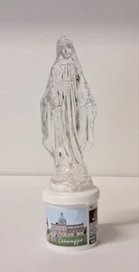 LUMINO ELETTRICO CON MADONNA A BATTERIA LUCE BIANCA TREMOLANTE DURATA 60 GIORNI - Picture 1 of 2