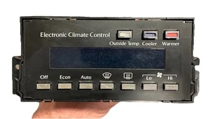 86-93 Cadillac Deville & Fleetwood Heater AC Electronic Climate Control 16139256 - Picture 1 of 3