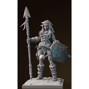 1/24 75mm 3D Print Model Kit Warrior Barbarian Archer Unpainted - Picture 1 of 1