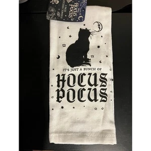 S/2 Disney's Hocus Pocus Binx Cat Kitchen Towels - Picture 1 of 3