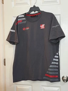 Haas F1 Team T-Shirt XXL Branded London grau rot Logo Formel 1 Racing Official - Bild 1 von 7