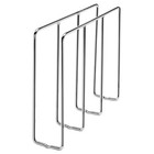 Rev-A-Shelf Baking Sheet Organizer for Wall/Base Cabinets, Chrome, 596-10CCR-52