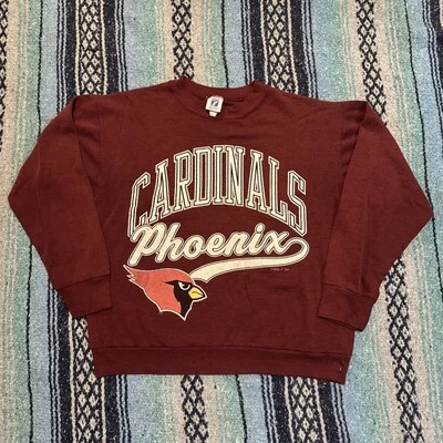 Sudadera De Colección Phoenix Arizona Cardinals NFL Logo 7 Fútbol Cuello Redondo Talla M Foto 1 de 4