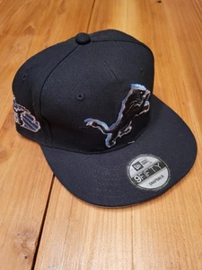 Detroit Lions NewEra Basic Black 9Fifty Snapback Vintage Collection - Bild 1 von 7