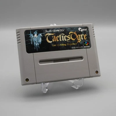 [ SFC ] TACTICS OGRE - Cult Classic Strategy RPG - Super Famicom JAPAN - Image 1 of 4