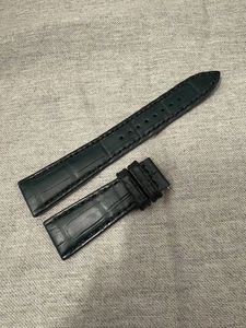 Grand Seiko Evolution 9 Deep Green Crocodile Strap 22-18mm Handmade Unused - Picture 1 of 8