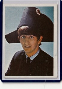 THE BEATLES Diary Ringo Starr 1964 Topps 1st Series card #7A