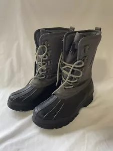 Polo Ralph Lauren Herren Stiefel Liam Grau Nylon/Gummi Größe 11D - Bild 1 von 7