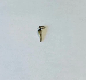 Vintage 14 Kt Gelbgold Italienisches Horn Charm - Bild 1 von 3