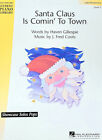 Santa Claus is Comin' to Town - Late Elementary Level 3 piano/vocal sheet music