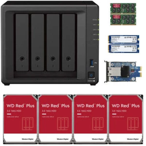 Synology DS923+ 8GB RAM 10GbE 1.6TB Cache 16TB (4x4TB) of WD RED PLUS Drives - Picture 1 of 1