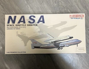 *RARO*DRAGON WINGS DRW-55629B NASA B747-123SCA N905NA & SPACE SHUTTLE ENTERPRISE - Foto 1 di 2