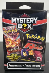 Pokemon Mystery Box Hanger Sealed 3 packs Vintage Packs Seeded 1/10 - Picture 1 of 5