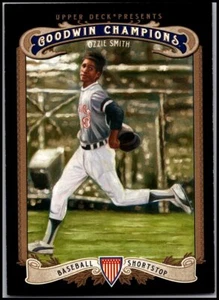 2012 UD Upper Deck Goodwin Champions #180 Ozzie Smith - FREE SHIPPING! - Picture 1 of 2